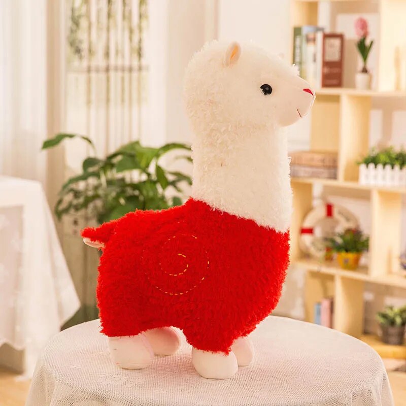 Alpaca in Sweater Plush Toy