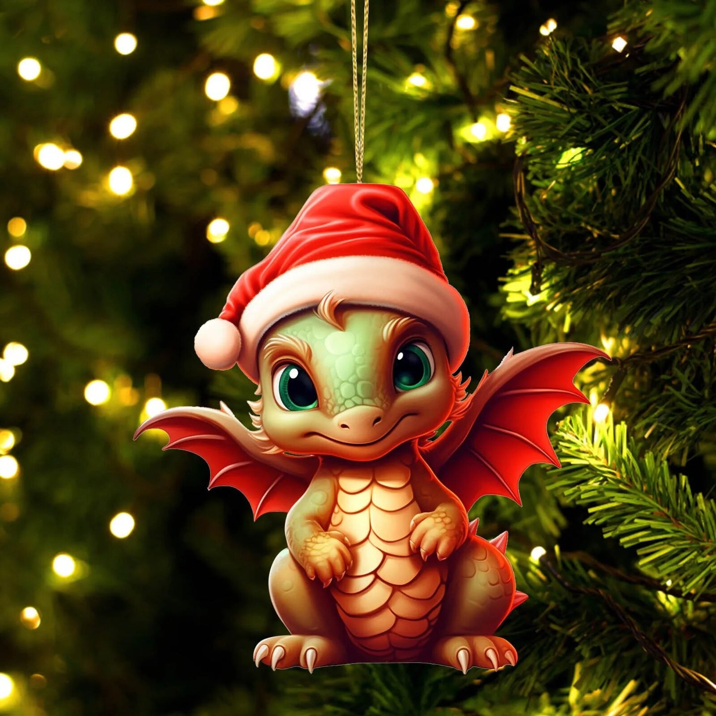 Dragon Christmas Ornament