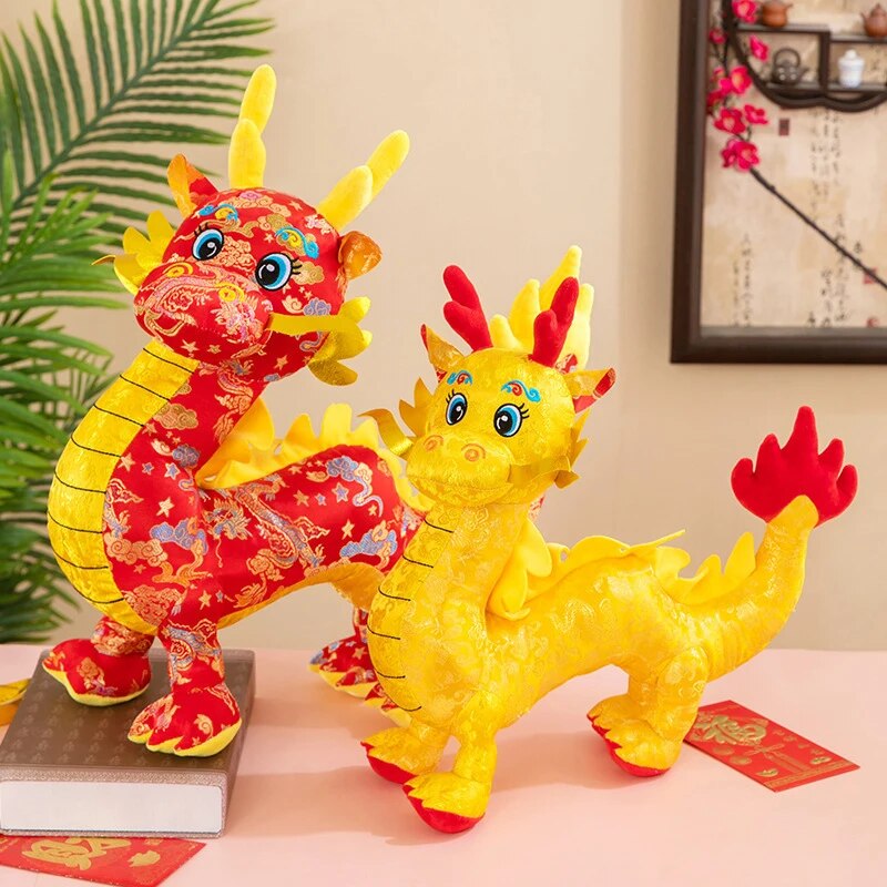 VITALITY AND WEALTH DRAGON Plushie —Year of the Dragon 2024