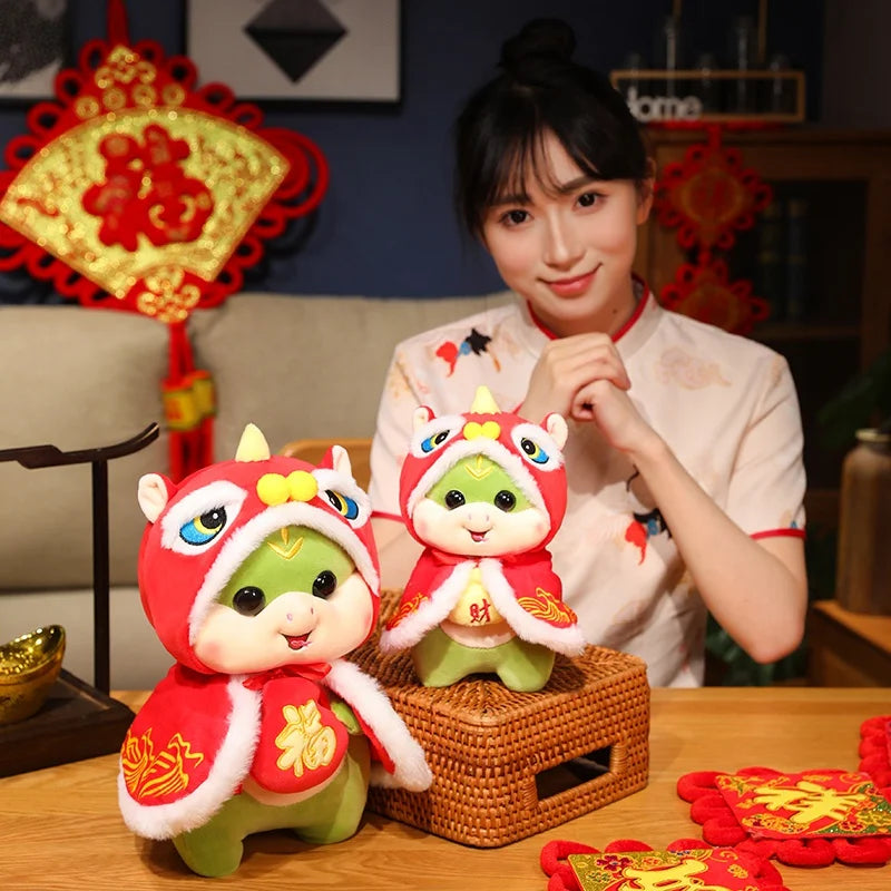 Wealth Year of Snake 2025 Plush Toy