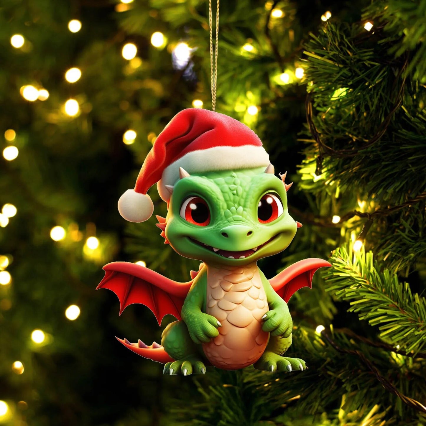 Dragon Christmas Ornament