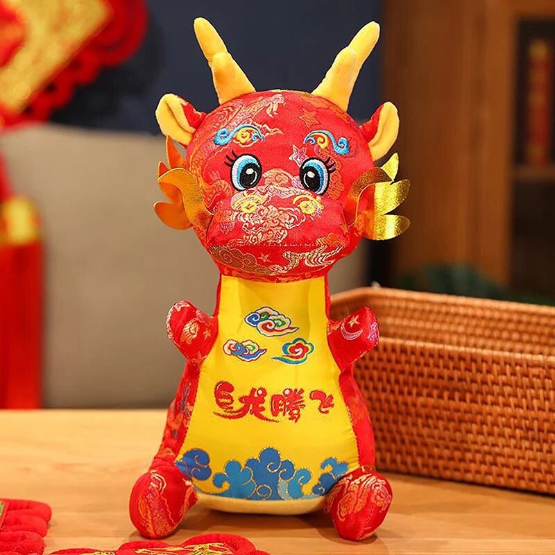 PROSPERITY & HEALTH DRAGON Plushie —Year of the Dragon 2024