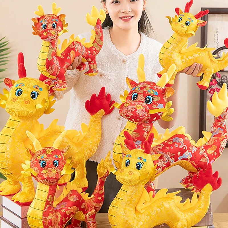 VITALITY AND WEALTH DRAGON Plushie —Year of the Dragon 2024