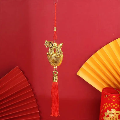Lucky Dragon Pendant Ornament — Year of the Dragon 2024