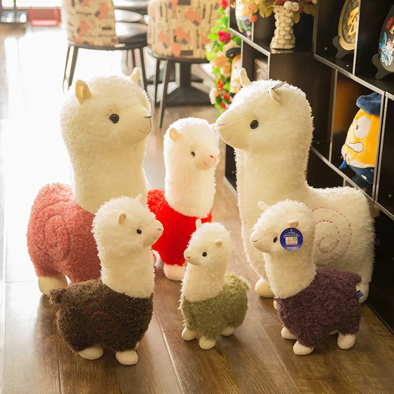 Alpaca in Sweater Plush Toy