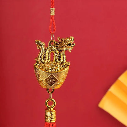 Lucky Dragon Pendant Ornament — Year of the Dragon 2024