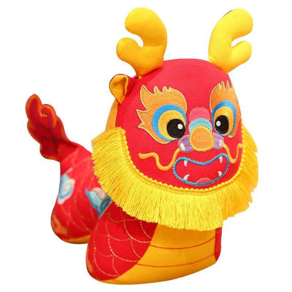 HAPPINESS AND STRENGTH DRAGON Plushie —Year of the Dragon 2024