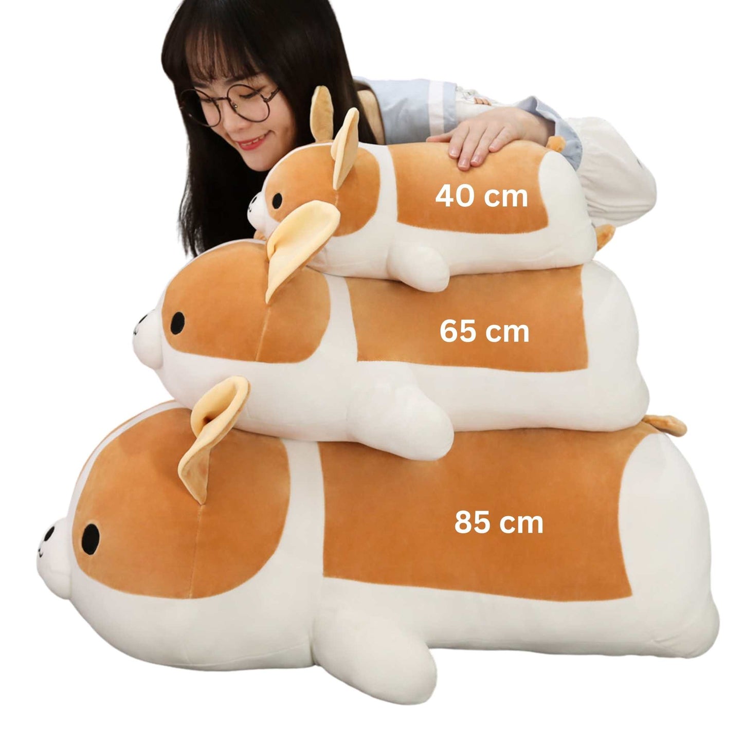 Giant Size Corgi Dog Squishy Toys