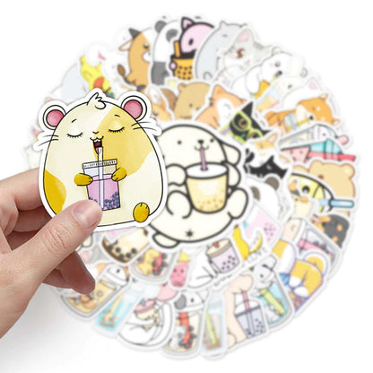 The Ultimate Boba Sticker Set - 50 Pieces