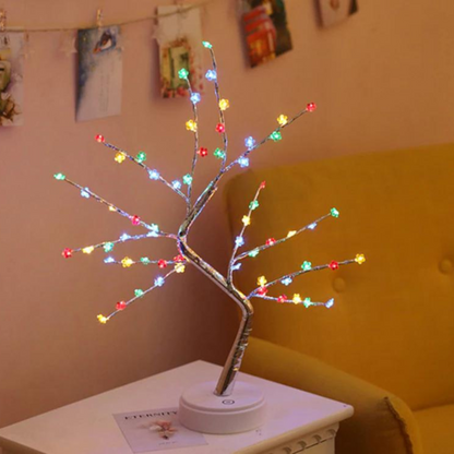 LED Fairy Bonsai Tree Design Table Lamp