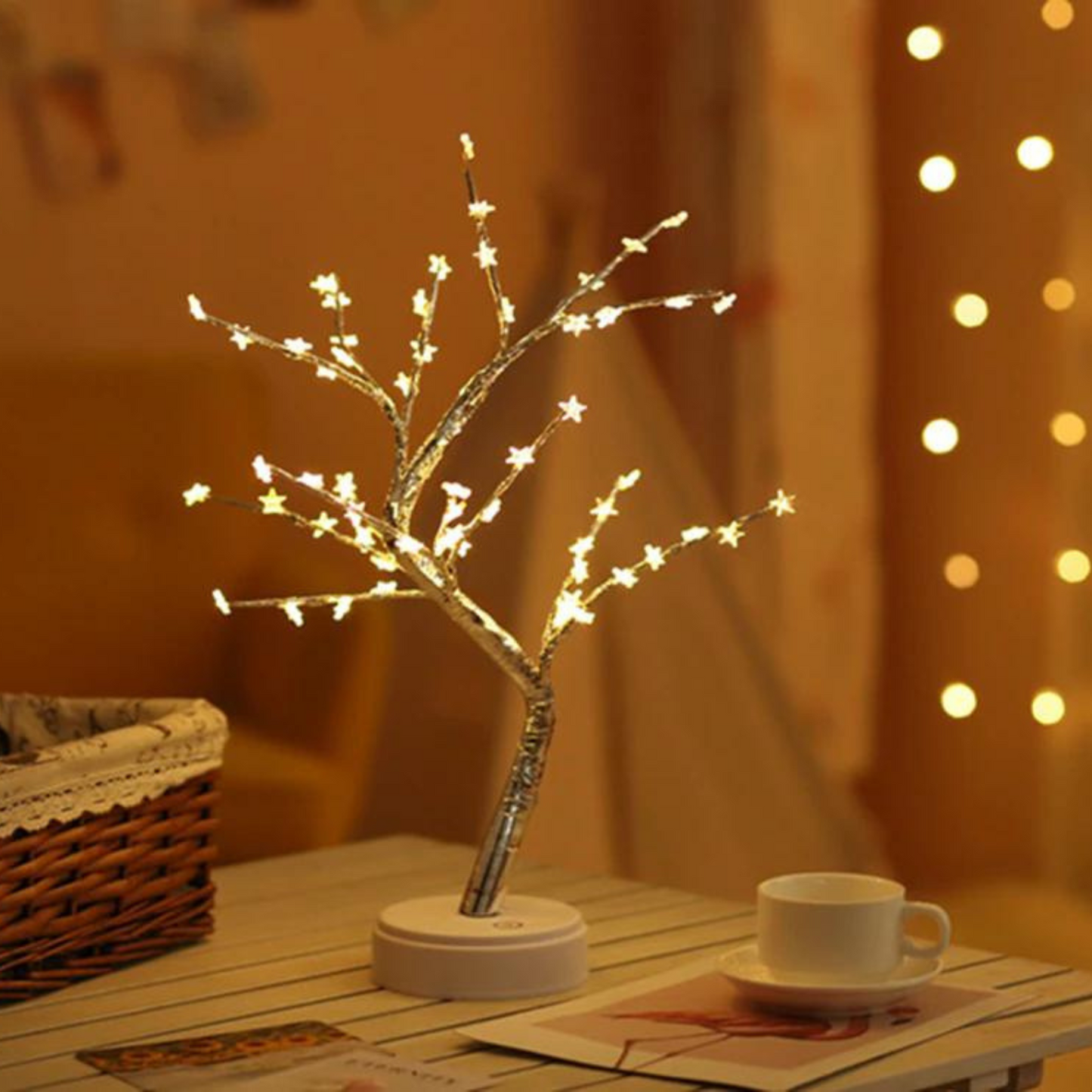 LED Fairy Bonsai Tree Design Table Lamp