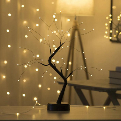 LED Fairy Bonsai Tree Design Table Lamp