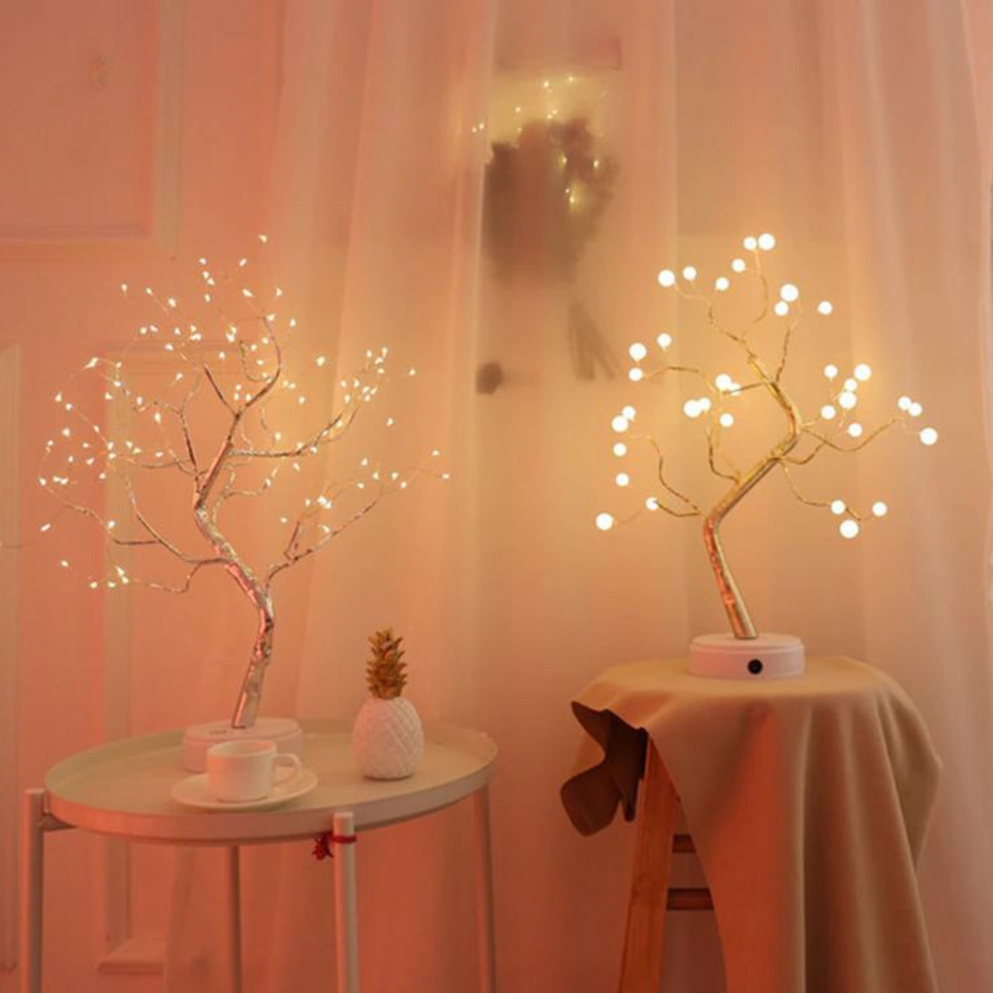 LED Fairy Bonsai Tree Design Table Lamp