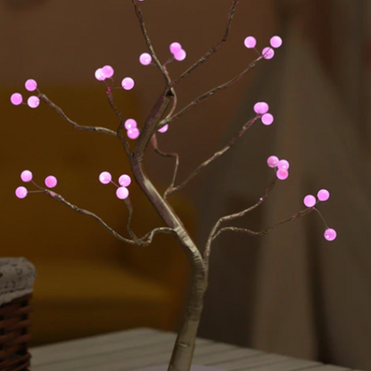 LED Fairy Bonsai Tree Design Table Lamp