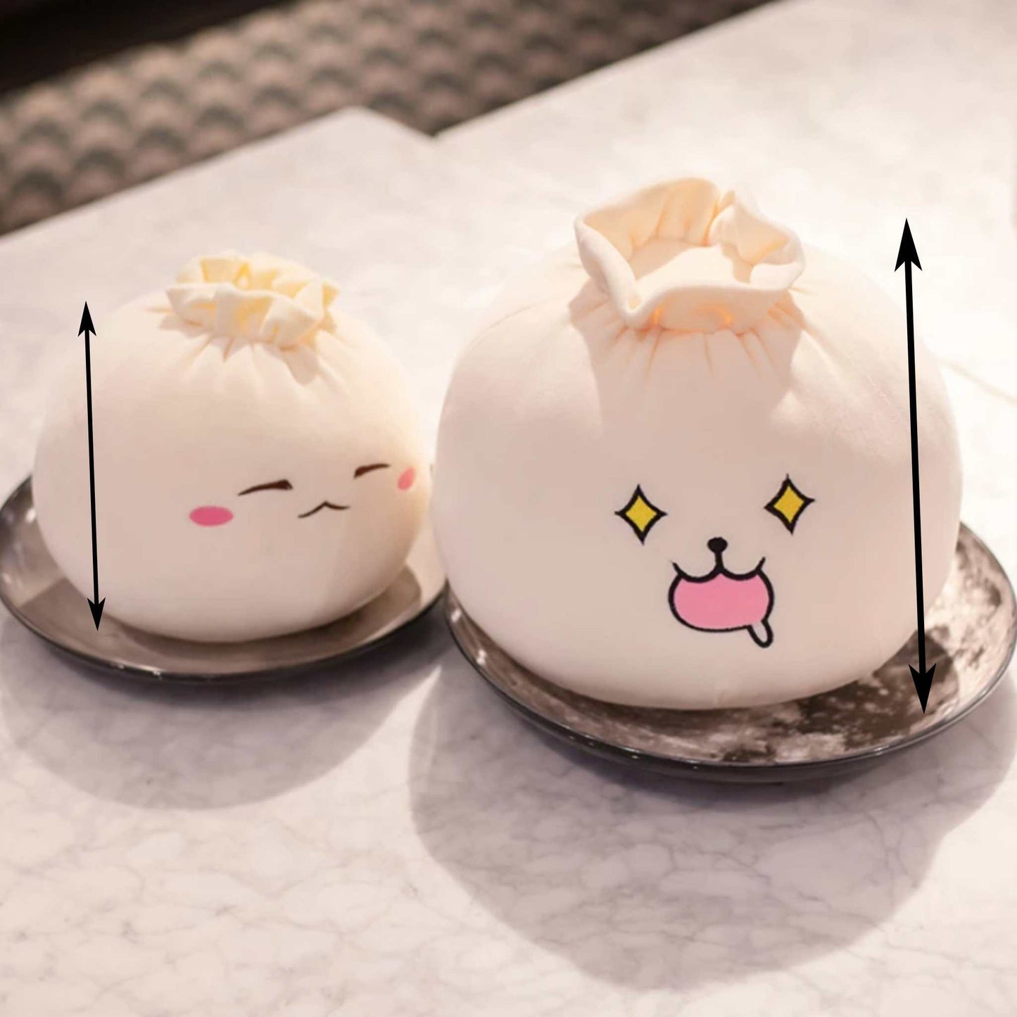 Steamed Bun Dumpling Squishy Toys