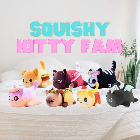 Choose Your Foodie Kitty Plushies