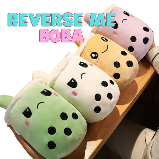 Reversible Boba Squishy Toy