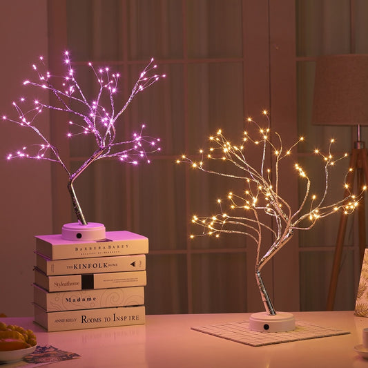 LED Fairy Bonsai Tree Design Table Lamp
