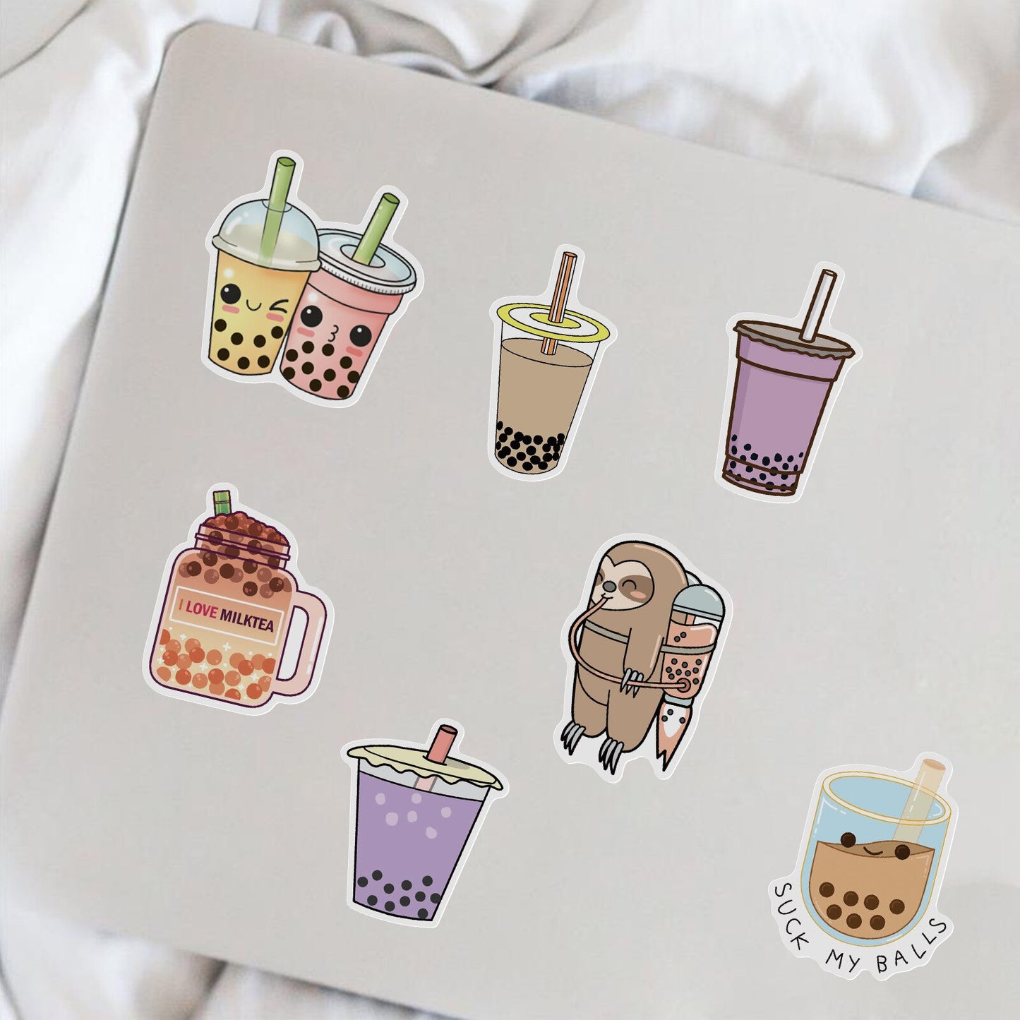 Boba Lover Sticker Set — 50 Piece