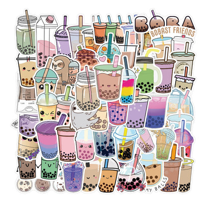 Boba Lover Sticker Set — 50 Piece