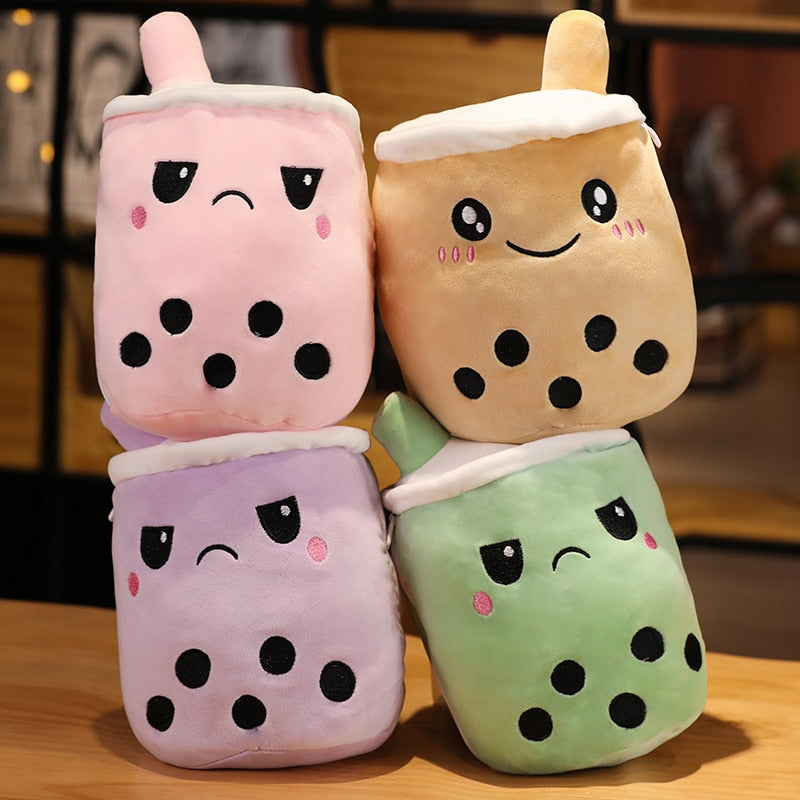 Reversible Boba Squishy Toy