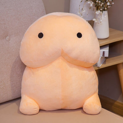 Tiny D Cute Plushie Pillow with Happy Face