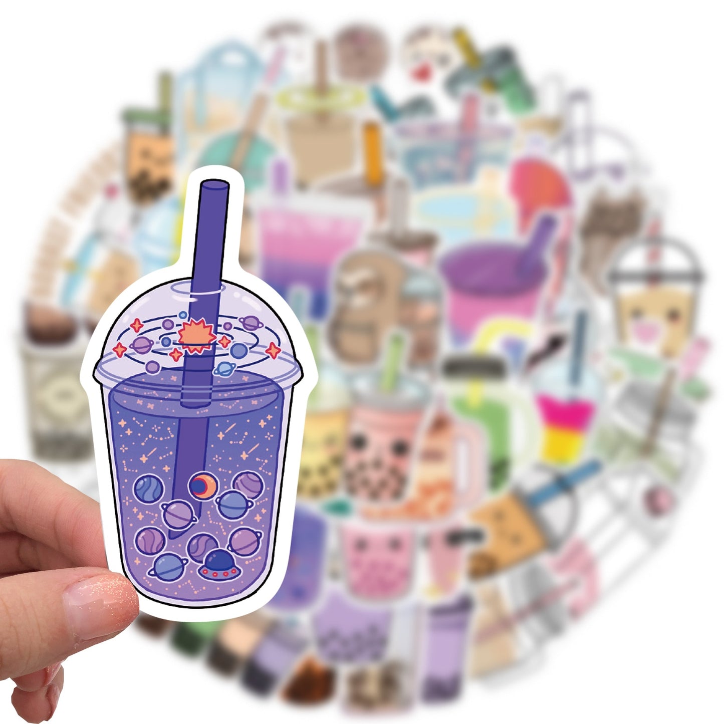 Boba Lover Sticker Set — 50 Piece