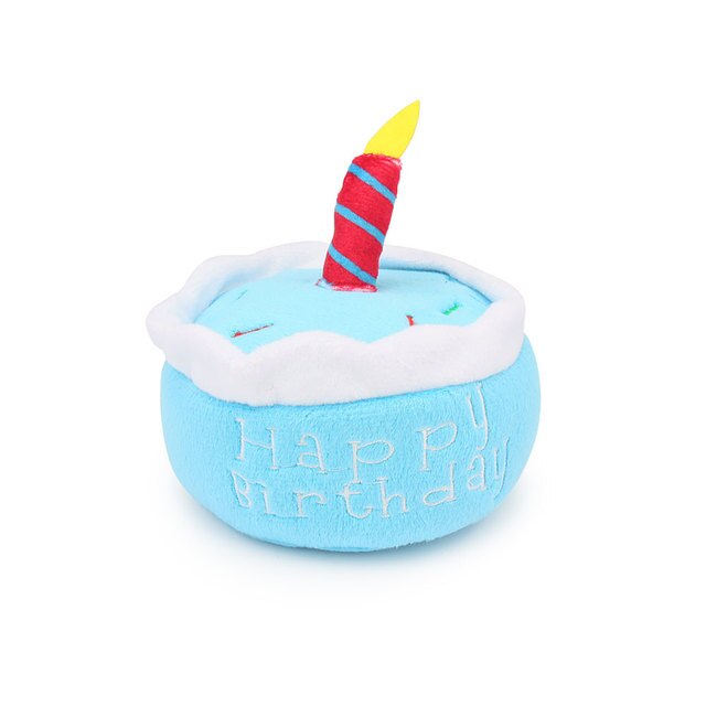 Forever Cake Cute Chewy Toys for Pets - Birthday Chew Toys