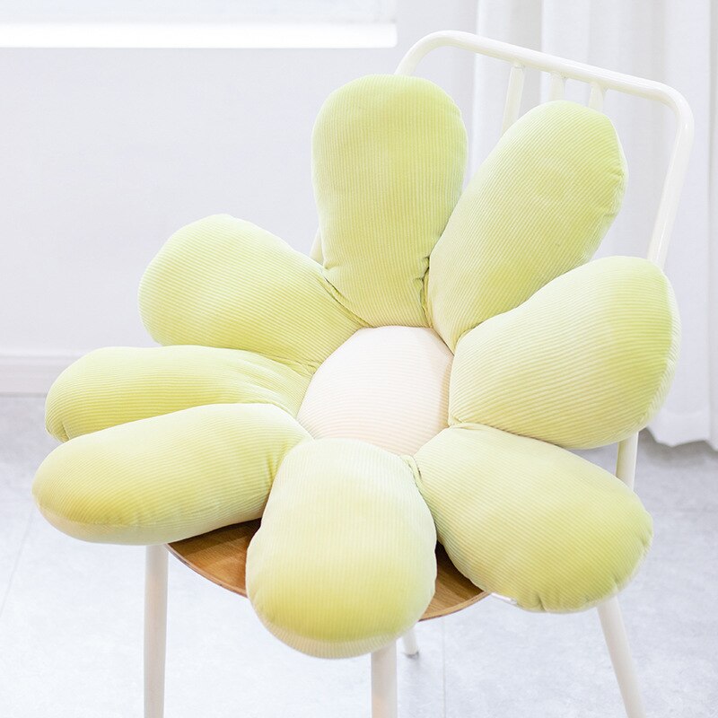 Colorful Daisy Flower Plush Pillow