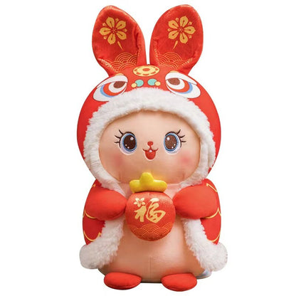 FORTUNE AND PROSPERITY OVERFLOWING BUNNY —Year of the Rabbit 2023