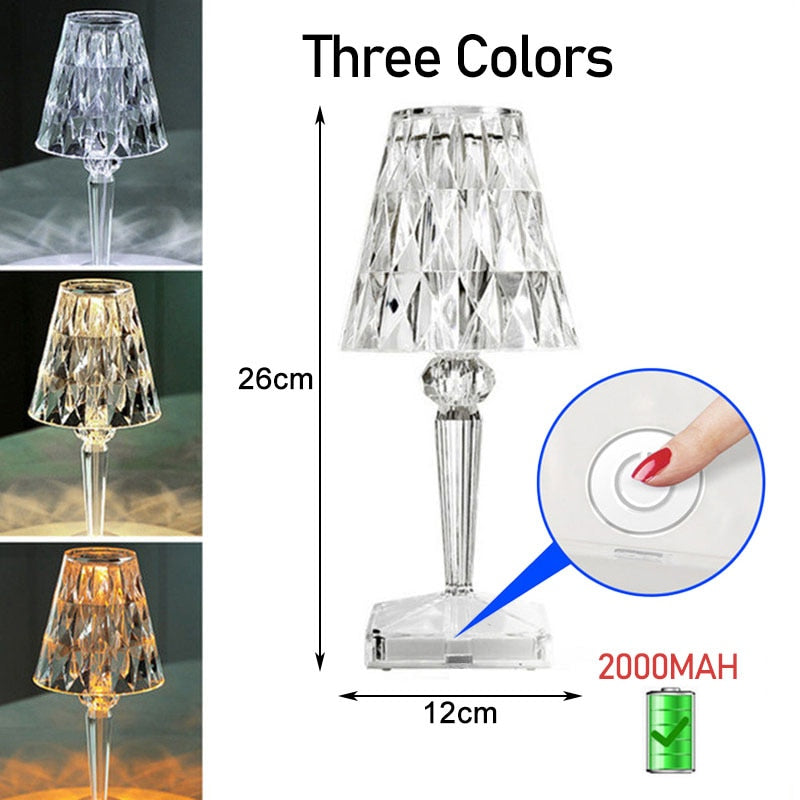 Crystal Table Lamp - Lamp Shade