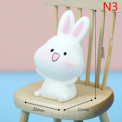 Forever Joyful Miniature Bunny Ornament — Year of the Rabbit 2023 Decor