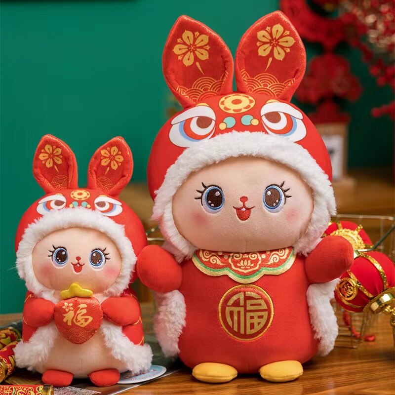 FORTUNE AND PROSPERITY OVERFLOWING BUNNY —Year of the Rabbit 2023