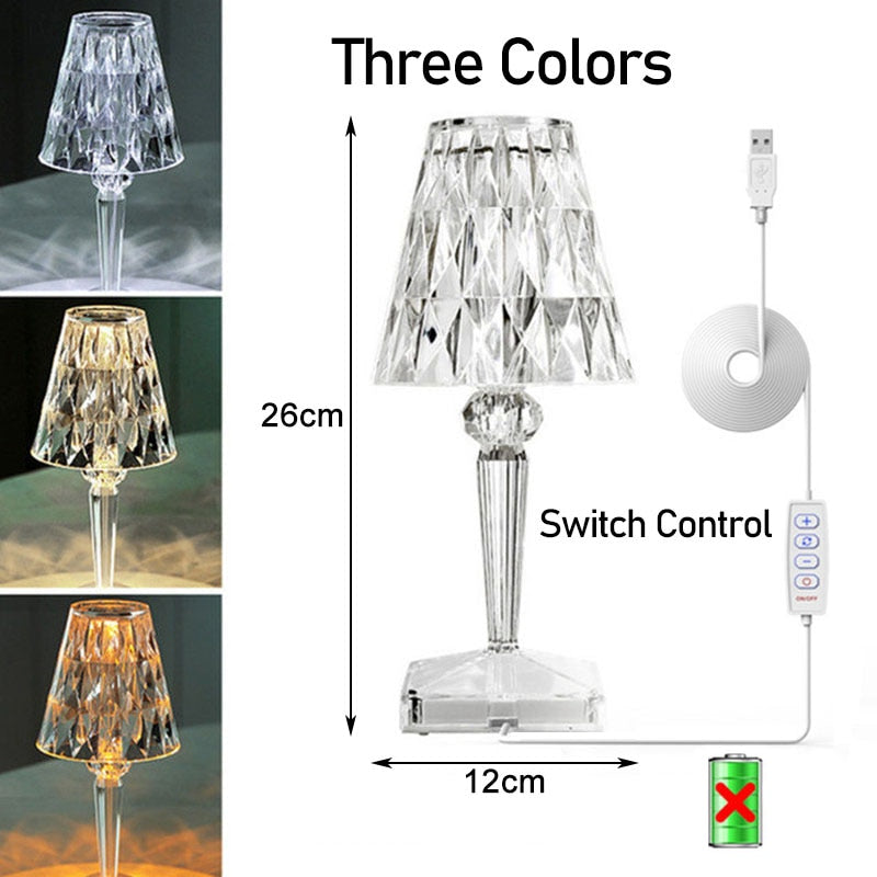 Crystal Table Lamp - Lamp Shade