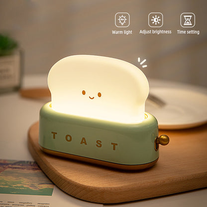 Adorable Toaster Toast Night Light