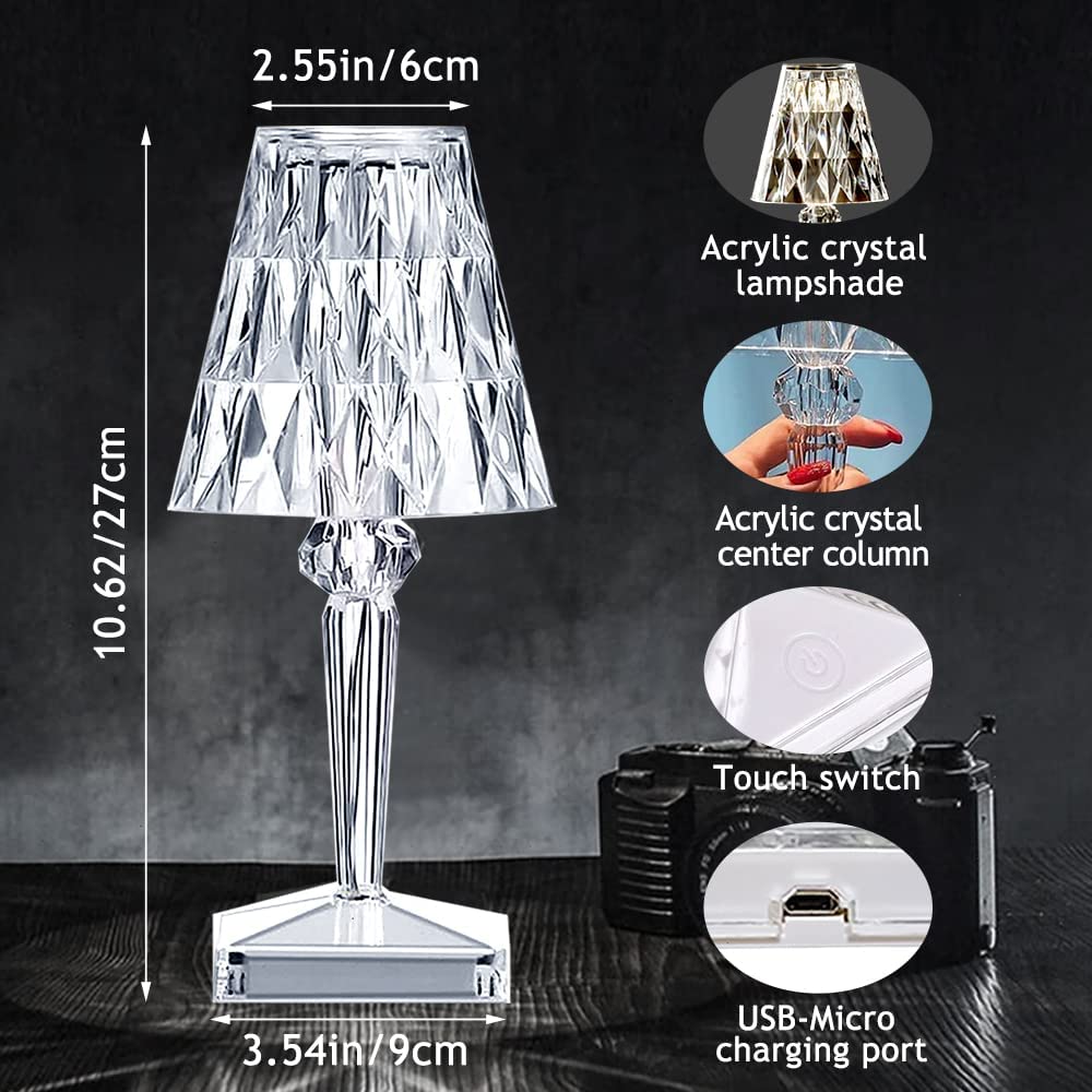 Crystal Table Lamp - Lamp Shade