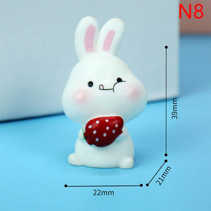 Forever Joyful Miniature Bunny Ornament — Year of the Rabbit 2023 Decor