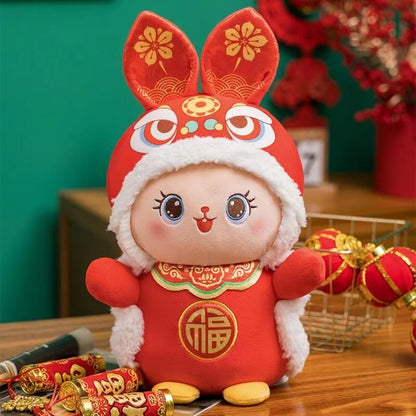 FORTUNE AND PROSPERITY OVERFLOWING BUNNY —Year of the Rabbit 2023