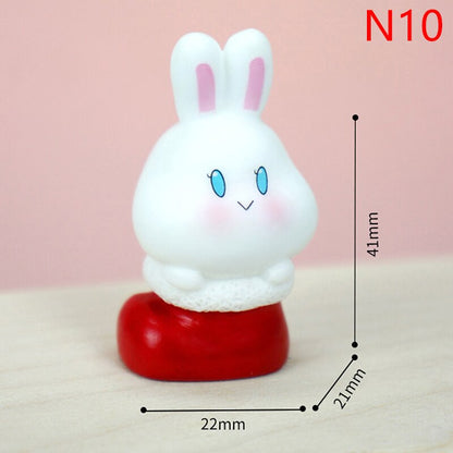 Forever Joyful Miniature Bunny Ornament — Year of the Rabbit 2023 Decor