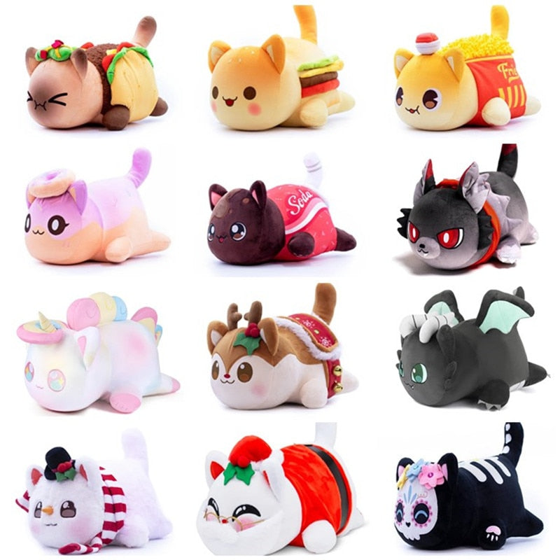 Choose Your Foodie Kitty Plushies