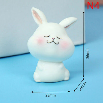 Forever Joyful Miniature Bunny Ornament — Year of the Rabbit 2023 Decor